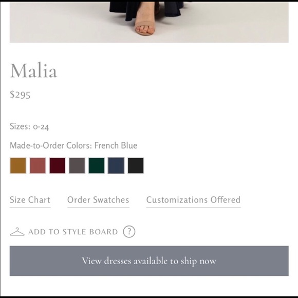 Malia gown - Picture 3 of 5